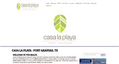 Desktop Screenshot of casalaplayapa.com